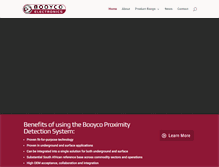 Tablet Screenshot of booyco-electronics.co.za